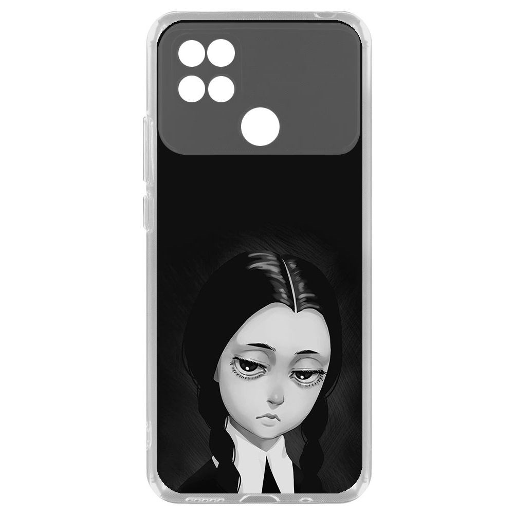 Чехол-накладка Krutoff Clear Case Уэнсдей Аддамс - Рисованная Уэнсдей для Xiaomi Poco C40, Прозрачный
Чехол-накладка Krutoff Clear Case Уэнсдей Аддамс - Рисованная Уэнсдей для Xiaomi Poco C40, Прозрачный