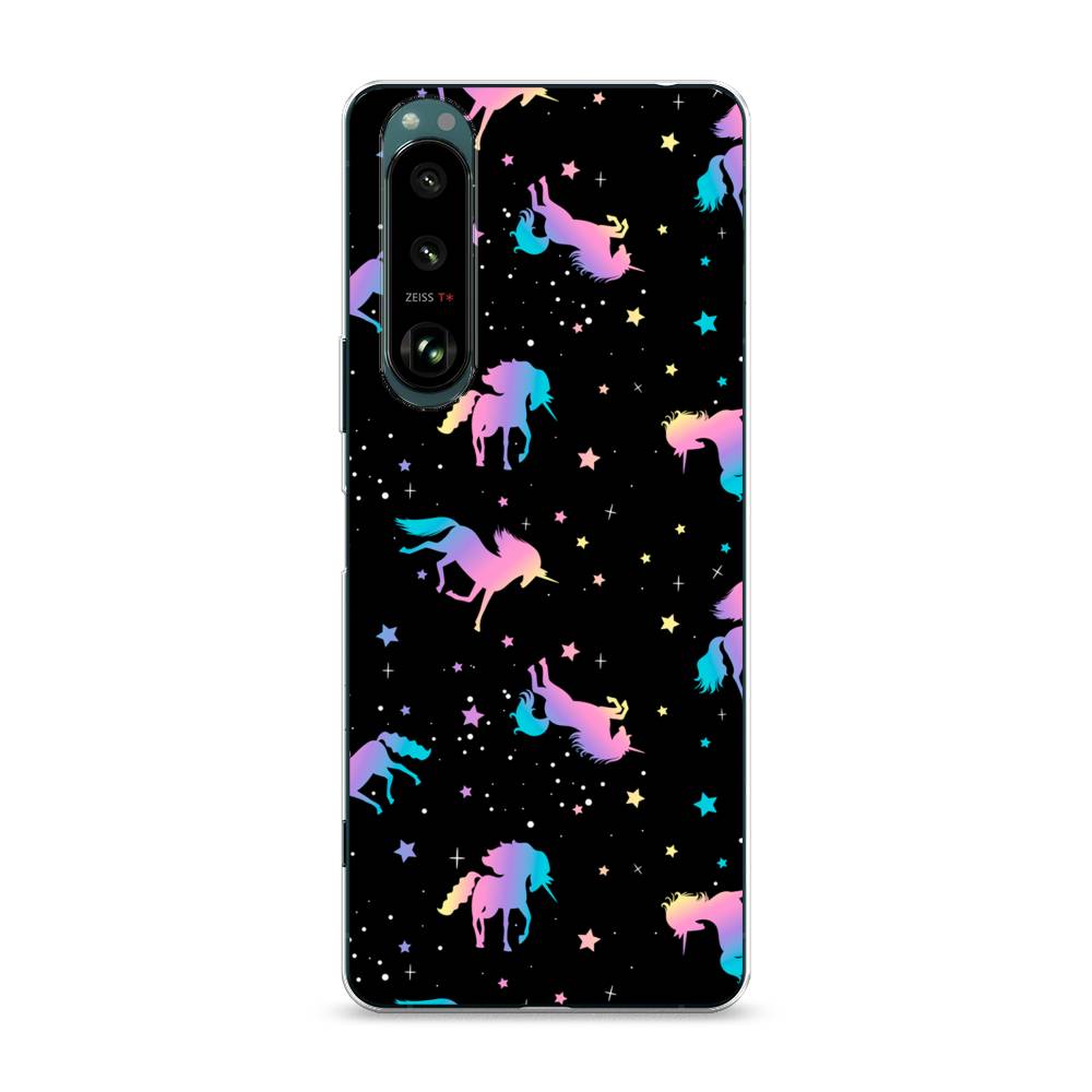 Чехол на Sony Xperia 1 III "Единороги градиент", Черный;розовый;голубой, 54850-1
Чехол на Sony Xperia 1 III "Единороги градиент", Черный;розовый;голубой, 54850-1