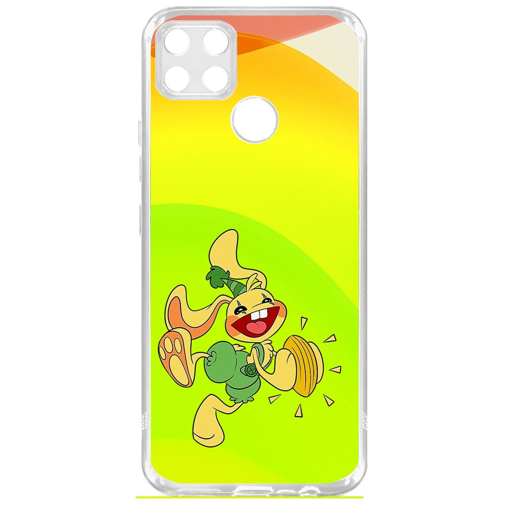 Чехол-накладка Krutoff Clear Case Хаги Ваги - Крольчонок Бонзо для Realme C25, Прозрачный
Чехол-накладка Krutoff Clear Case Хаги Ваги - Крольчонок Бонзо для Realme C25, Прозрачный