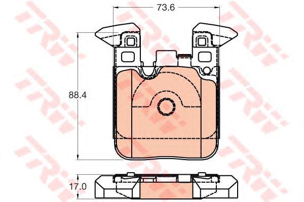 Тормозные колодки TRW/Lucas задние для BMW F20-23, F30-34, F36, F80, F82, F83 10- gdb2028
Тормозные колодки TRW/Lucas задние для BMW F20-23, F30-34, F36, F80, F82, F83 10- gdb2028