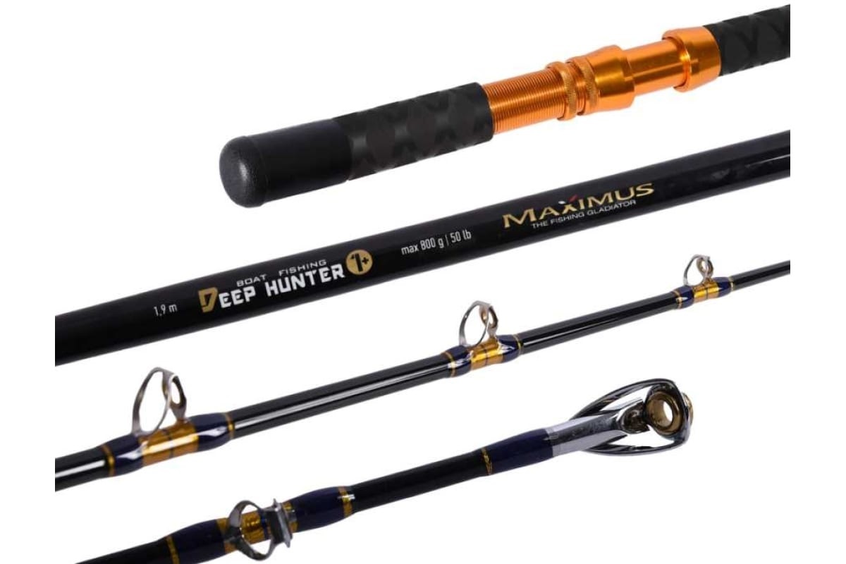 Удилище морское Maximus Deep Hunter 1+ 190XH, 1.9 м, тест 70 lb (1100 гр), Deep Hunter 1+
Удилище морское Maximus Deep Hunter 1+ 190XH, 1.9 м, тест 70 lb (1100 гр), Deep Hunter 1+