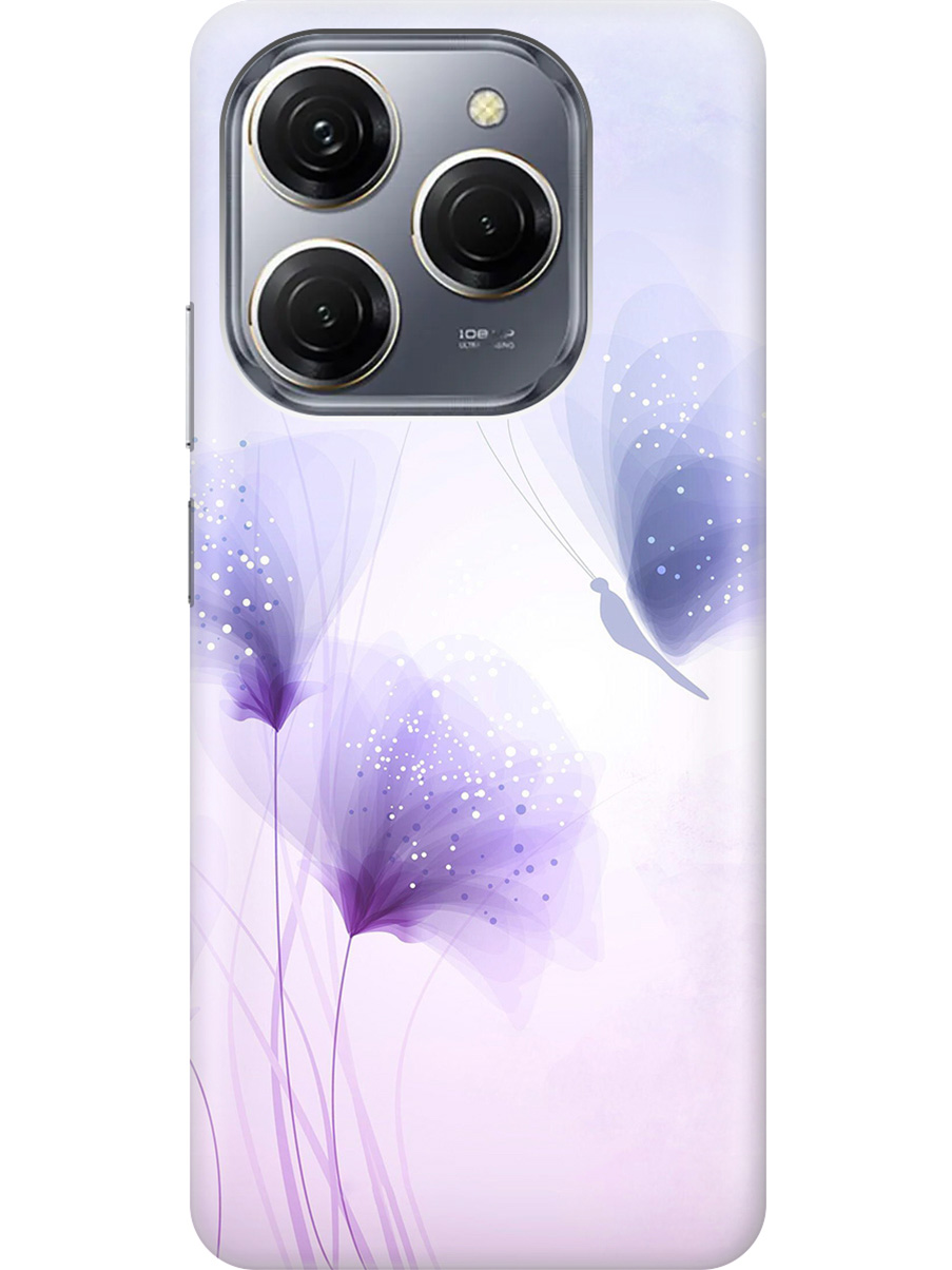 Силиконовый чехол на Tecno Spark 20 Pro с рисунком "Бабочка и фиолетовые цветы", Фиолетовый, 20011920
Силиконовый чехол на Tecno Spark 20 Pro с рисунком "Бабочка и фиолетовые цветы", Фиолетовый, 20011920