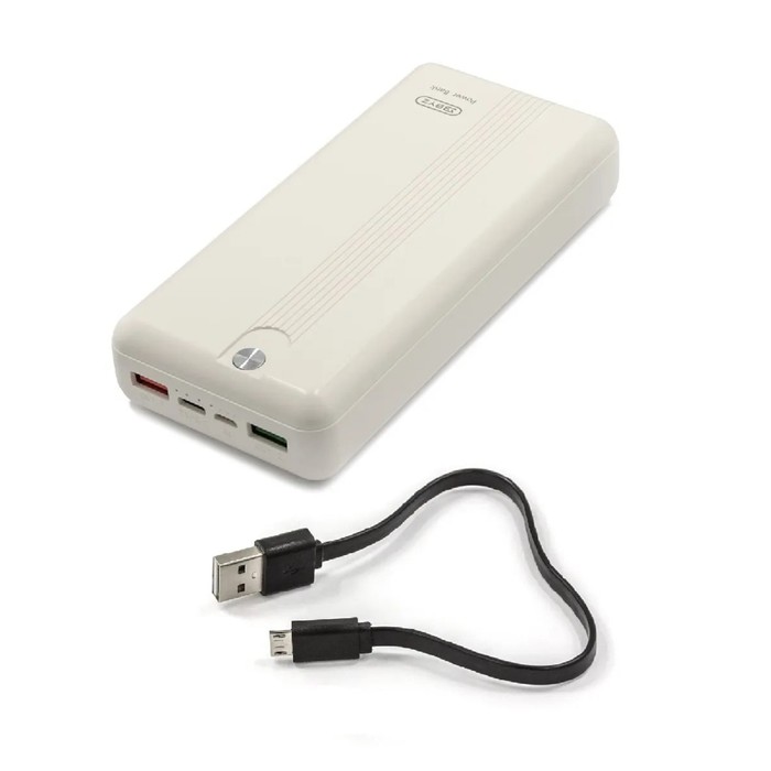 Внешний аккумулятор BYZ Power Bank W13, 20000 мАч, 2 USB, USB-C, 3А, быстрая зарядка, белы
Внешний аккумулятор BYZ Power Bank W13, 20000 мАч, 2 USB, USB-C, 3А, быстрая зарядка, белы