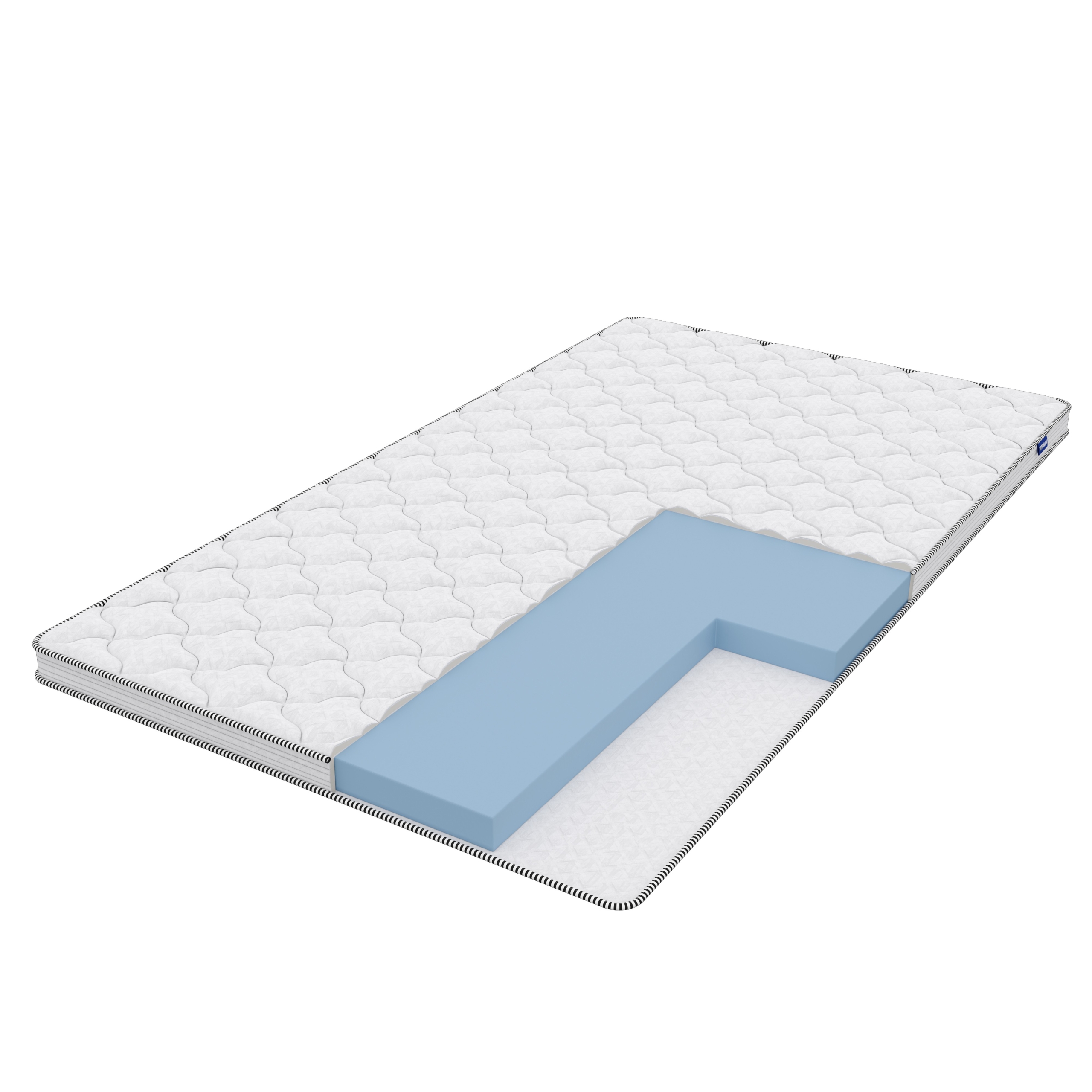 Матрас Vitaflex Lounge Foam 5 90х190, Бежевый;белый;серый;серебристый, Foam 5
Матрас Vitaflex Lounge Foam 5 90х190, Бежевый;белый;серый;серебристый, Foam 5