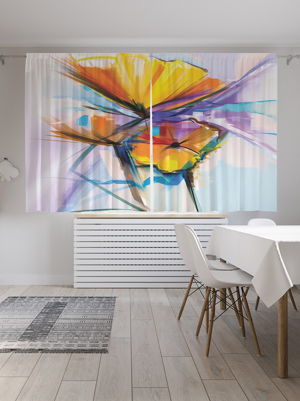 Классические шторы JoyArty "Цветочный шлейф", серия Oxford DeLux, 2 полотна 145x180 см, Цветочный шлейф
Классические шторы JoyArty "Цветочный шлейф", серия Oxford DeLux, 2 полотна 145x180 см, Цветочный шлейф