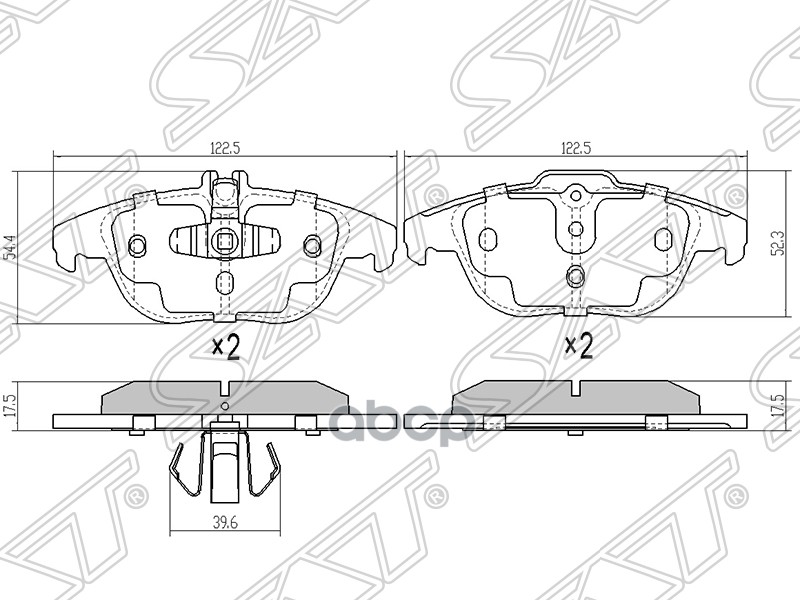 Колодки Тормозные Зад Mercedes C-Class 204 11-/E-Class 207 11- Sat арт. STA0054204220
Колодки Тормозные Зад Mercedes C-Class 204 11-/E-Class 207 11- Sat арт. STA0054204220