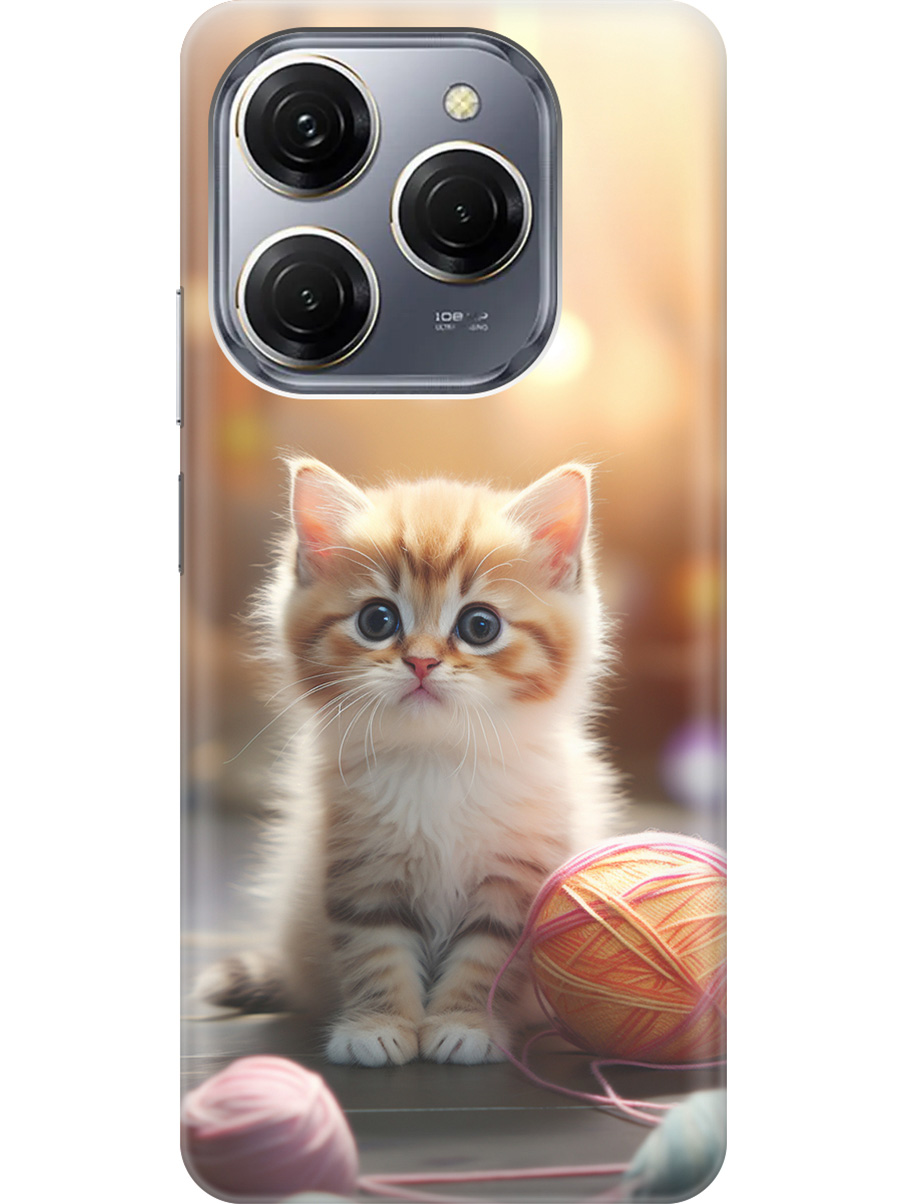 Силиконовый чехол на Tecno Spark 20 Pro с рисунком "Котик и нитки", Белый;желтый;розовый, 20011920
Силиконовый чехол на Tecno Spark 20 Pro с рисунком "Котик и нитки", Белый;желтый;розовый, 20011920