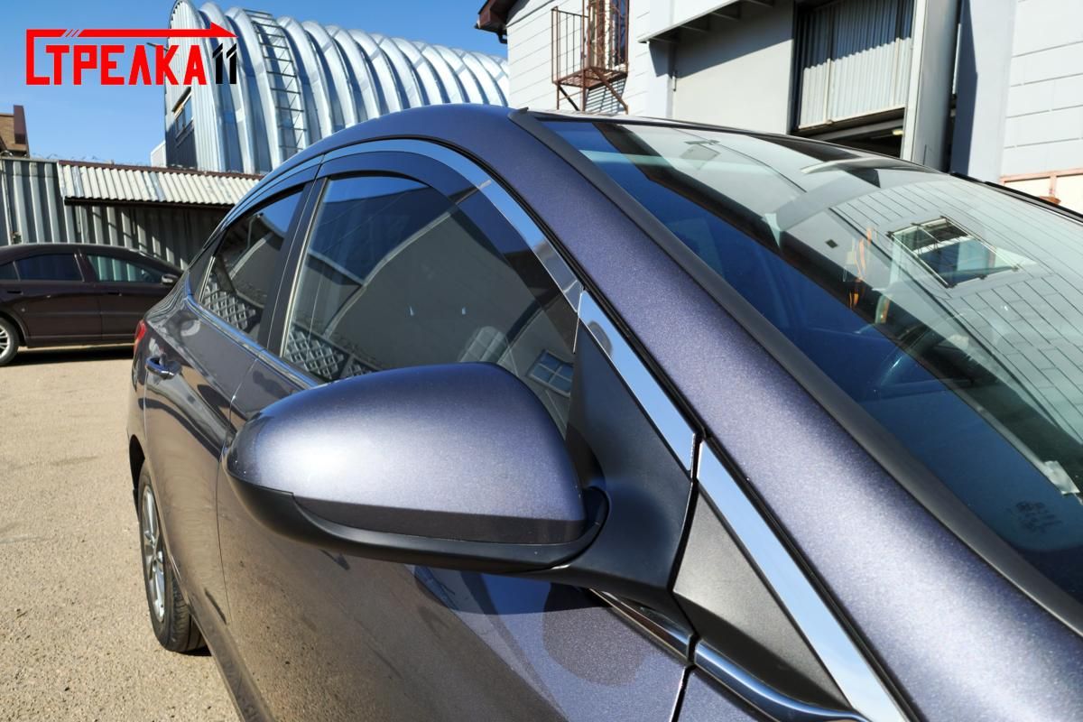 Дефлекторы окон Стрелка 11 2D для HYUNDAI SOLARIS 2020-н.в. (II) седан - с хром полосой, 10 дефлекторов 2D
Дефлекторы окон Стрелка 11 2D для HYUNDAI SOLARIS 2020-н.в. (II) седан - с хром полосой, 10 дефлекторов 2D