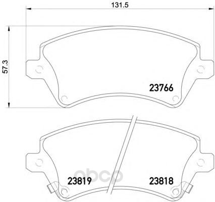 Колодки тормозные дисковые передн TOYOTA: COROLLA 02-, COROLLA седан 02-, COROLLA универса
Колодки тормозные дисковые передн TOYOTA: COROLLA 02-, COROLLA седан 02-, COROLLA универса