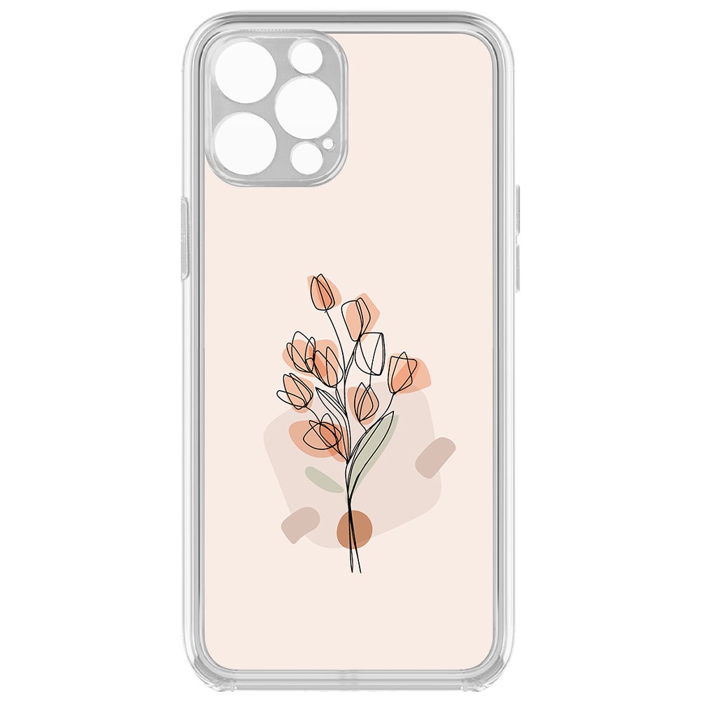 Чехол-накладка Krutoff Clear Case Букет тюльпанов для iPhone 12 с защитой камеры, Прозрачный
Чехол-накладка Krutoff Clear Case Букет тюльпанов для iPhone 12 с защитой камеры, Прозрачный