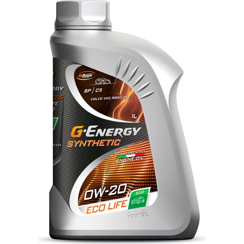 Моторное масло G-Energy Synthetic Eco Life 0W-20, 1л синтетическое, Synthetic Eco Life 0W-20
Моторное масло G-Energy Synthetic Eco Life 0W-20, 1л синтетическое, Synthetic Eco Life 0W-20