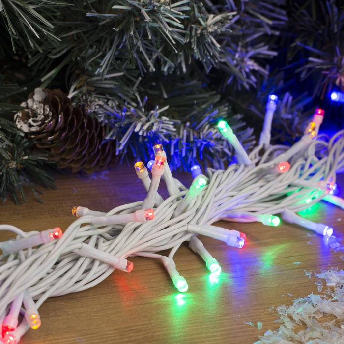 Световая гирлянда новогодняя Luazon Lighting Нить 3584134 10 м разноцветный/RGB, Нить
Световая гирлянда новогодняя Luazon Lighting Нить 3584134 10 м разноцветный/RGB, Нить