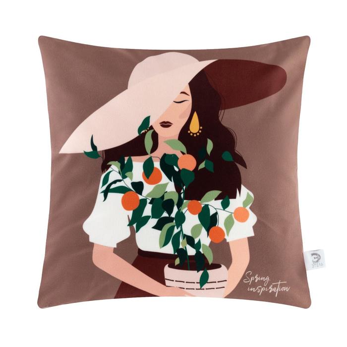 Наволочка декоративная Этель «Spring inspiration» 40х40 см, 100% п/э, велюр, Коричневый, 8 марта Этель
Наволочка декоративная Этель «Spring inspiration» 40х40 см, 100% п/э, велюр, Коричневый, 8 марта Этель