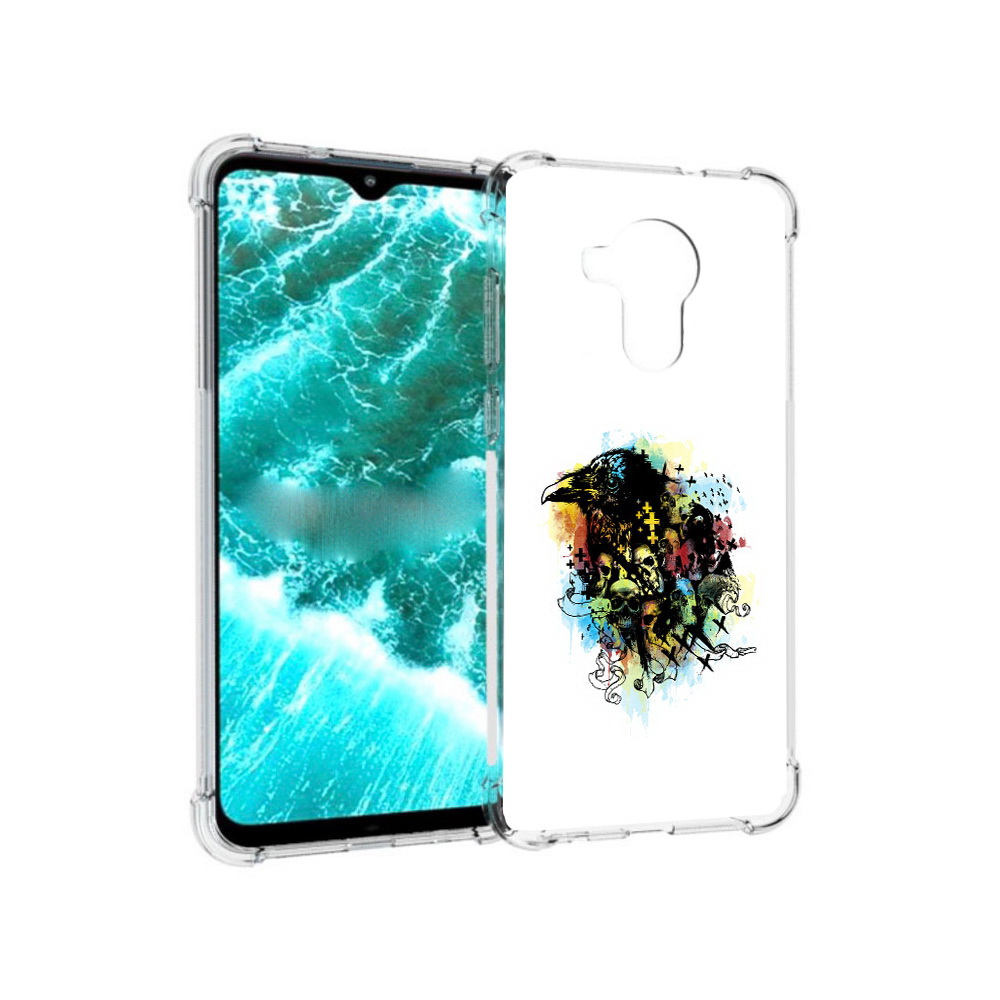 Чехол MyPads Tocco для Nokia C30 ворон и черепа (PT227054.117.273), Прозрачный, Tocco
Чехол MyPads Tocco для Nokia C30 ворон и черепа (PT227054.117.273), Прозрачный, Tocco