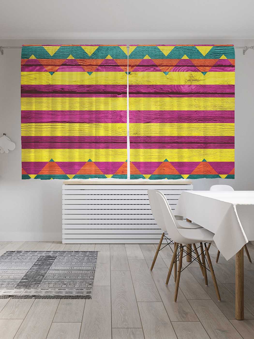 Классические шторы JoyArty "Дикие зигзаги", серия Oxford DeLux, 2 полотна 145x180 см, Дикие зигзаги
Классические шторы JoyArty "Дикие зигзаги", серия Oxford DeLux, 2 полотна 145x180 см, Дикие зигзаги