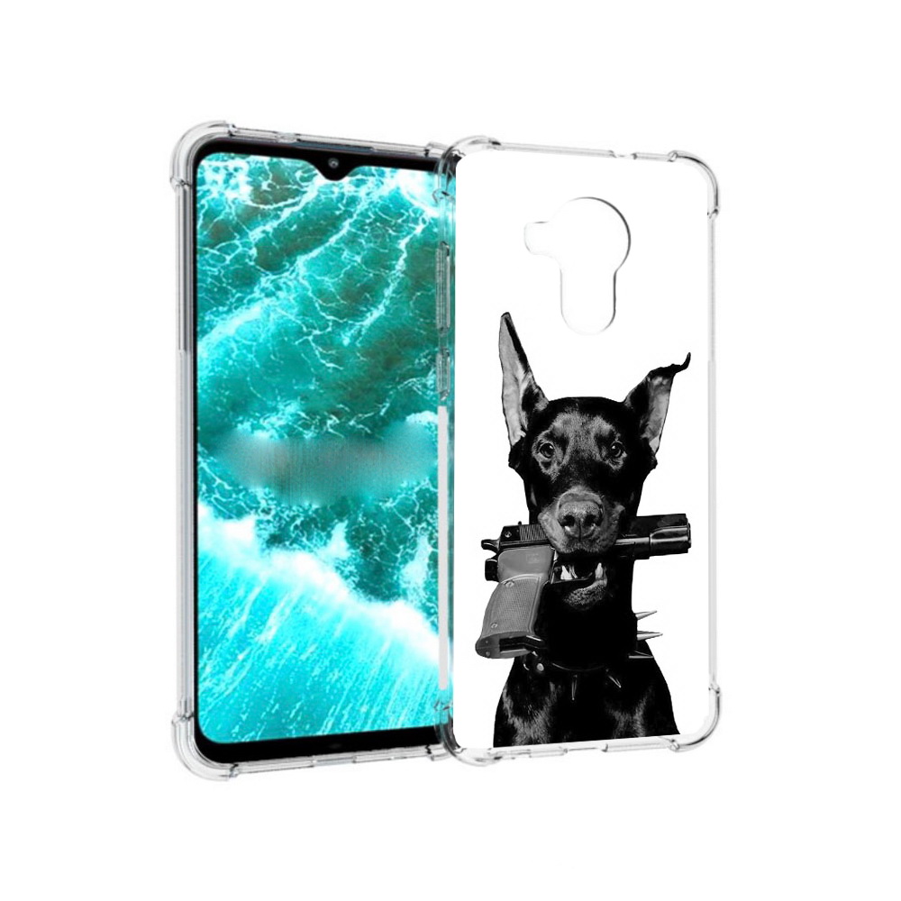 Чехол MyPads Tocco для Nokia C30 доберман с пистолетом (PT227054.117.331), Прозрачный, Tocco
Чехол MyPads Tocco для Nokia C30 доберман с пистолетом (PT227054.117.331), Прозрачный, Tocco
