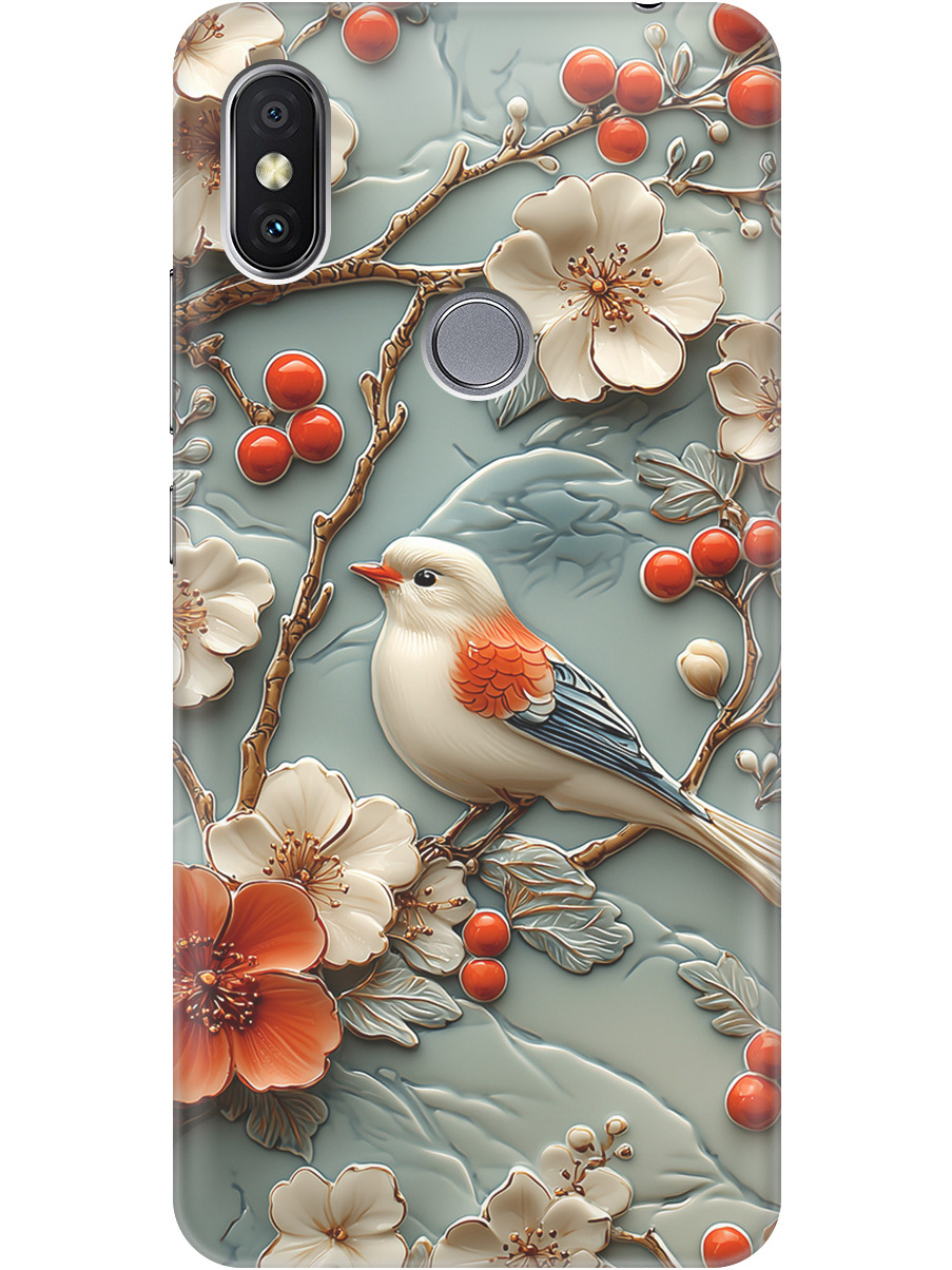Силиконовый чехол на Xiaomi Redmi S2 с принтом "Птичка и рябина", Прозрачный;белый;красный, 718410223
Силиконовый чехол на Xiaomi Redmi S2 с принтом "Птичка и рябина", Прозрачный;белый;красный, 718410223