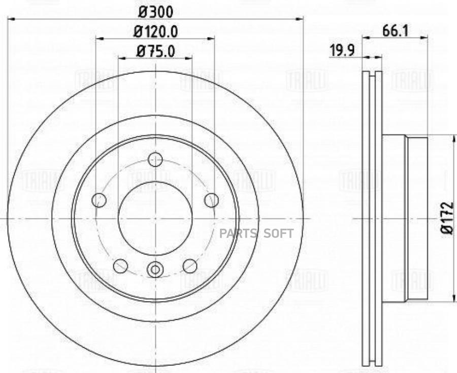 Диск Торм. Для А/М Bmw 3 (E90) (05-)/1 (E81) (04-) Зад. D300 (Df 261005) Trialli Df261005
Диск Торм. Для А/М Bmw 3 (E90) (05-)/1 (E81) (04-) Зад. D300 (Df 261005) Trialli Df261005