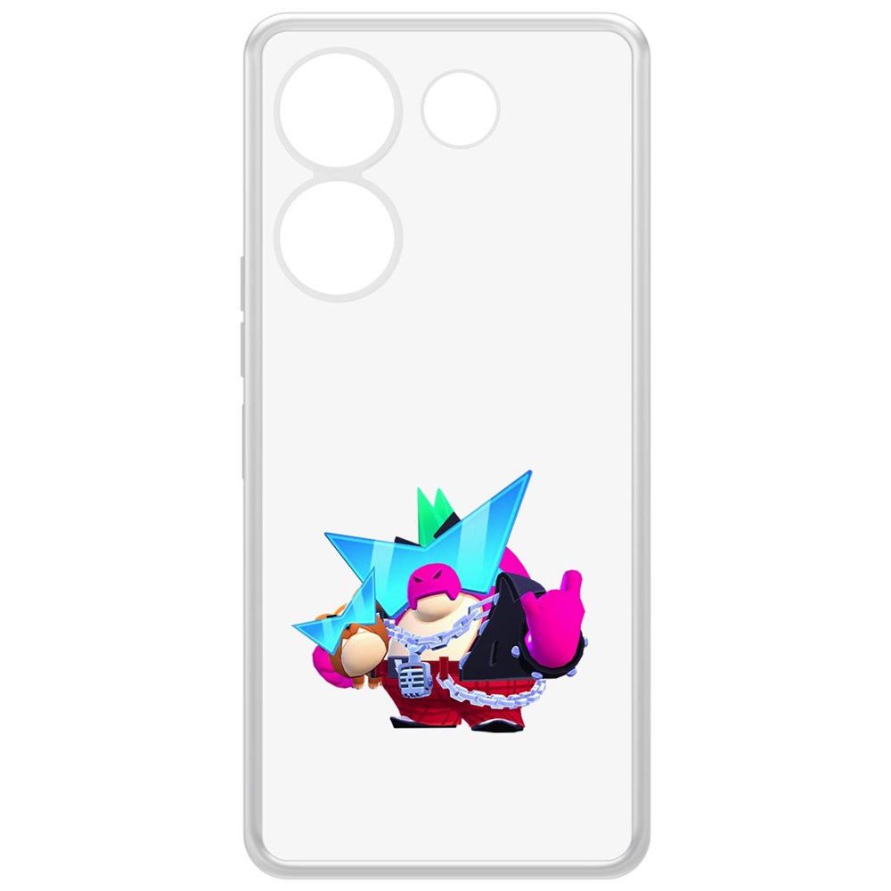 Чехол-накладка Krutoff Clear Case Brawl Stars-Плохиш Базз для Tecno Camon 20 Pro, Прозрачный
Чехол-накладка Krutoff Clear Case Brawl Stars-Плохиш Базз для Tecno Camon 20 Pro, Прозрачный