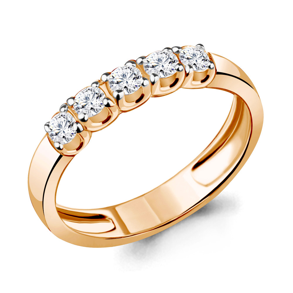 Кольцо из красного золота с бриллиантом Aquamarine Aquamarine 962507к_585_кз р. 17,5, 962507к_585_кз
Кольцо из красного золота с бриллиантом Aquamarine Aquamarine 962507к_585_кз р. 17,5, 962507к_585_кз