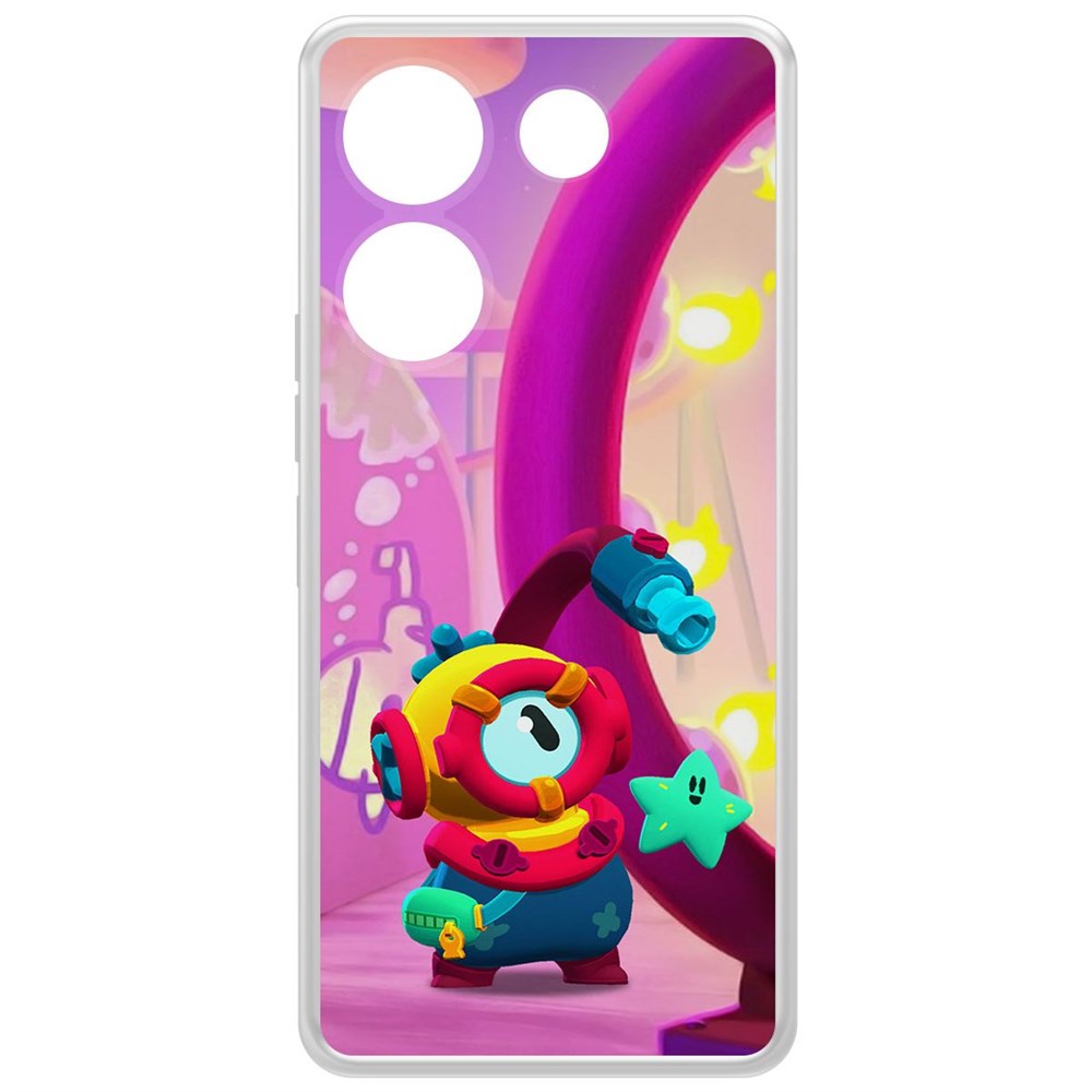 Чехол-накладка Krutoff Clear Case Brawl Stars-Отис для Tecno Camon 20 Pro, Прозрачный
Чехол-накладка Krutoff Clear Case Brawl Stars-Отис для Tecno Camon 20 Pro, Прозрачный