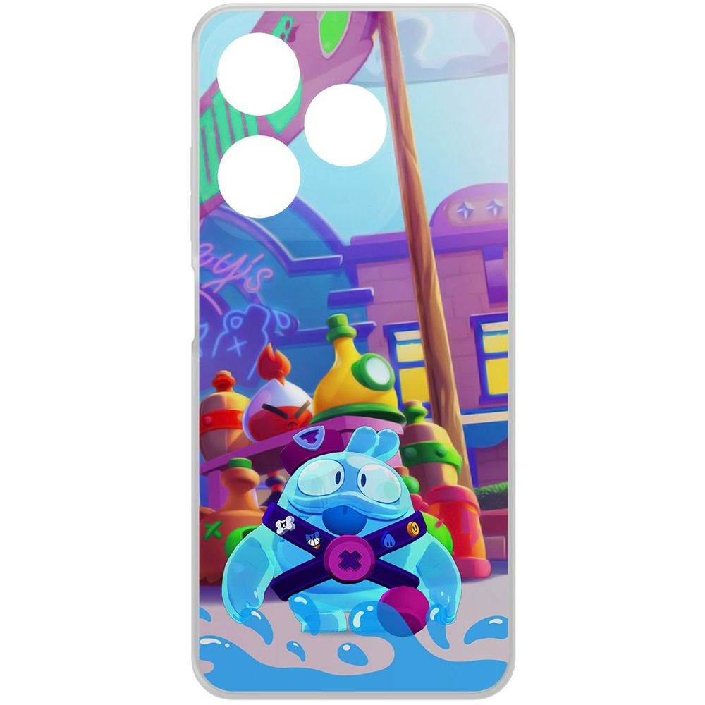 Чехол-накладка Krutoff Clear Case Brawl Stars-Скуик для Tecno Spark 10, Прозрачный
Чехол-накладка Krutoff Clear Case Brawl Stars-Скуик для Tecno Spark 10, Прозрачный