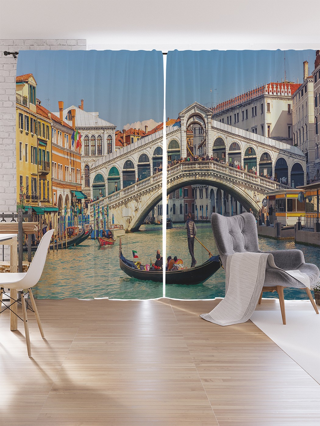 Шторы под лён JoyArty "Мост Риальто", серия Oxford DeLux, 340х265 см, Мост Риальто
Шторы под лён JoyArty "Мост Риальто", серия Oxford DeLux, 340х265 см, Мост Риальто