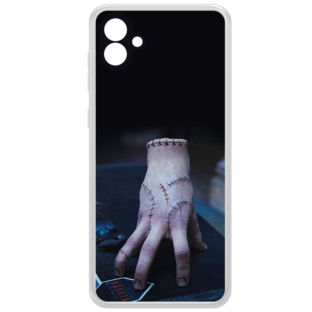 Чехол-накладка Krutoff Clear Case Уэнсдей Аддамс - Вещь для Samsung Galaxy A04e (A042), Прозрачный
Чехол-накладка Krutoff Clear Case Уэнсдей Аддамс - Вещь для Samsung Galaxy A04e (A042), Прозрачный