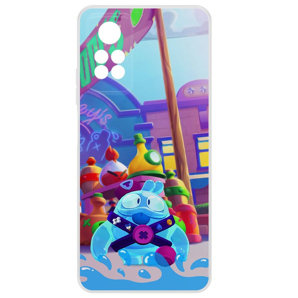 Чехол-накладка Krutoff Clear Case Brawl Stars-Скуик для Xiaomi Redmi Note 12 Pro 4G, Прозрачный
Чехол-накладка Krutoff Clear Case Brawl Stars-Скуик для Xiaomi Redmi Note 12 Pro 4G, Прозрачный