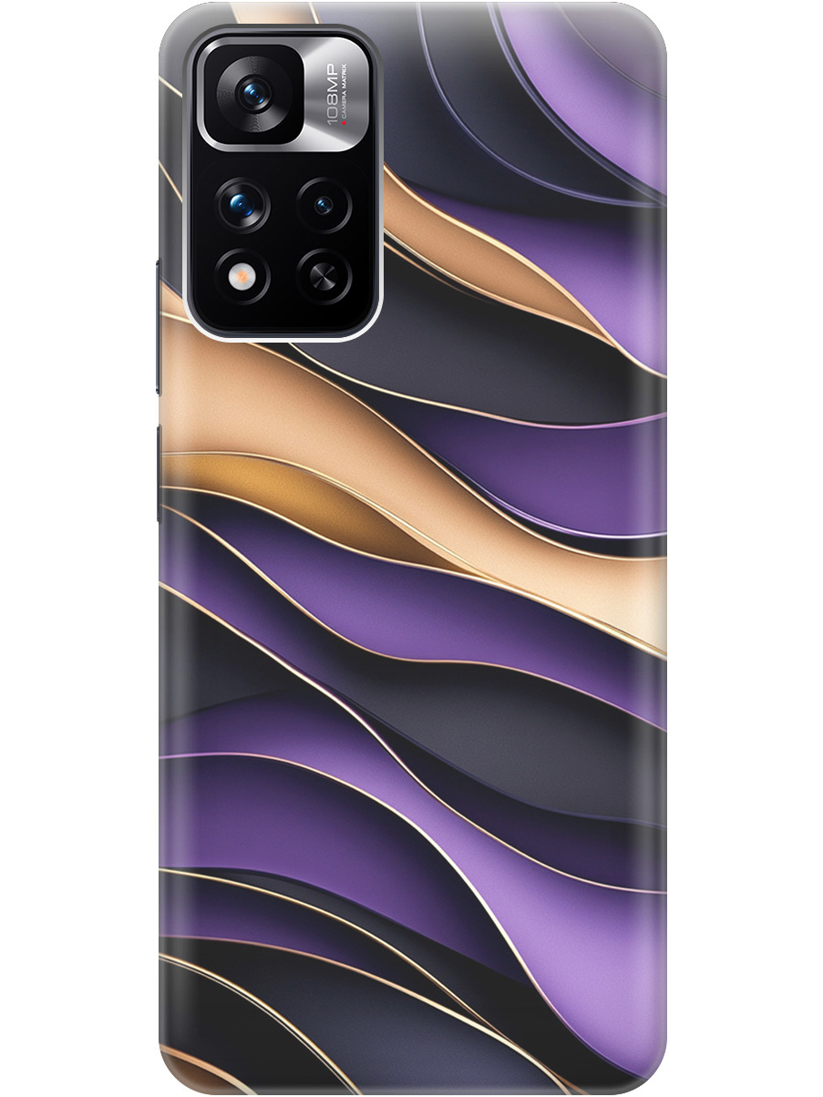 Силиконовый чехол на Xiaomi Redmi Note 11 Pro+ 5G / Xiaomi 11i с принтом "Сиреневые волны", Прозрачный;фиолетовый;черный, 741736431
Силиконовый чехол на Xiaomi Redmi Note 11 Pro+ 5G / Xiaomi 11i с принтом "Сиреневые волны", Прозрачный;фиолетовый;черный, 741736431