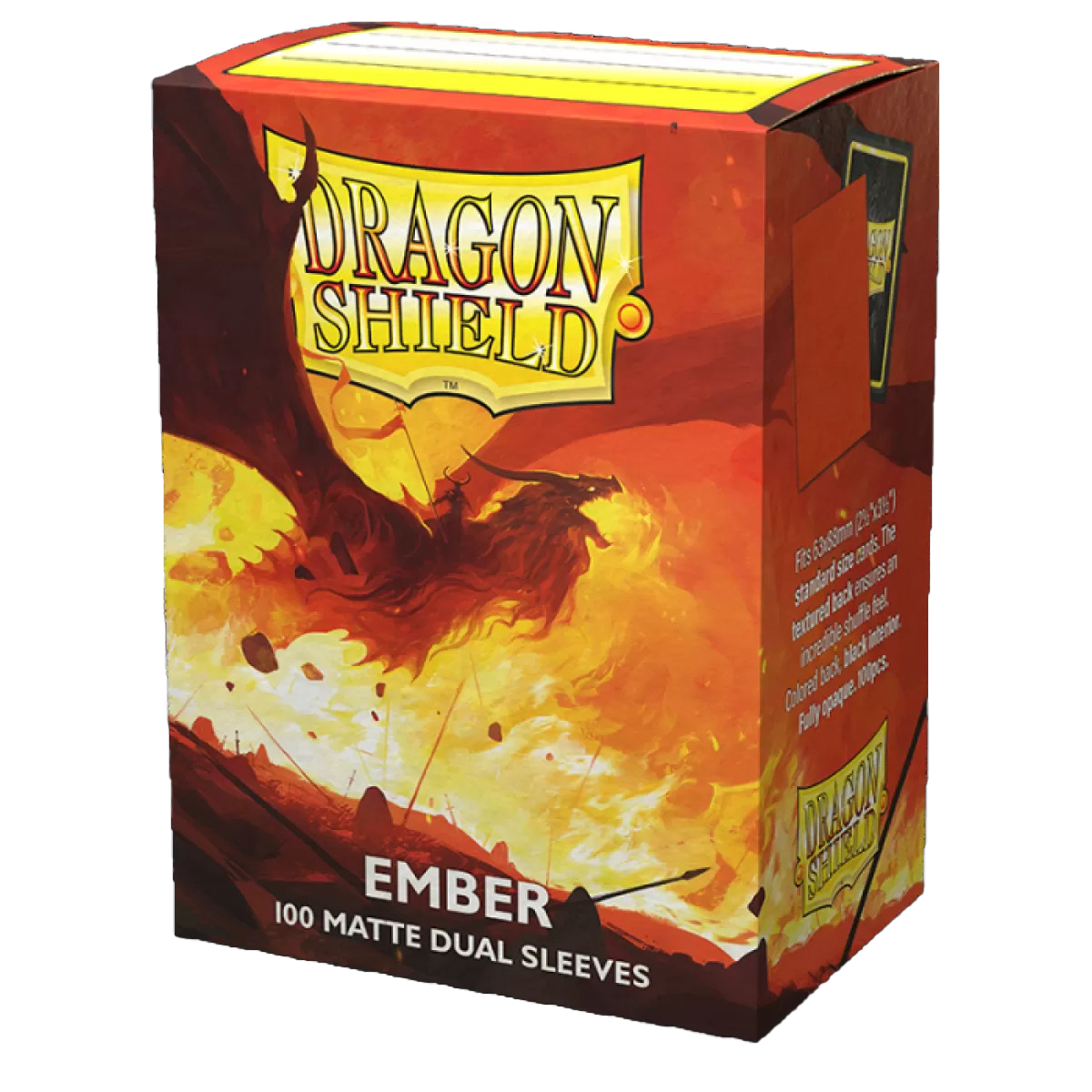 Протекторы Dragon Shield Ember 64x89 мм, 100 шт. для карт MTG, Pokemon, Оранжевый, Ember 64x89 мм, 100 шт., для карт MTG, Pokemon
Протекторы Dragon Shield Ember 64x89 мм, 100 шт. для карт MTG, Pokemon, Оранжевый, Ember 64x89 мм, 100 шт., для карт MTG, Pokemon