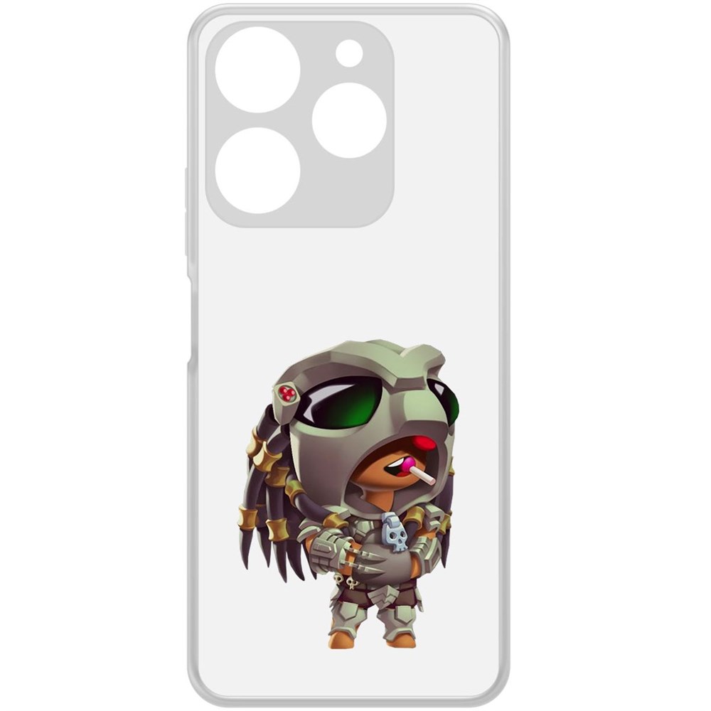 Чехол-накладка Krutoff Clear Case Brawl Stars-Леон Хищник для Tecno Spark 10 Pro, Прозрачный
Чехол-накладка Krutoff Clear Case Brawl Stars-Леон Хищник для Tecno Spark 10 Pro, Прозрачный