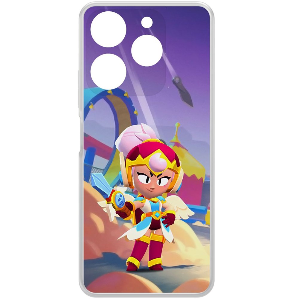 Чехол-накладка Krutoff Clear Case Brawl Stars-Валькирия Джанет для Tecno Spark 10 Pro, Прозрачный
Чехол-накладка Krutoff Clear Case Brawl Stars-Валькирия Джанет для Tecno Spark 10 Pro, Прозрачный