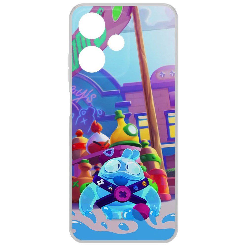 Чехол-накладка Krutoff Clear Case Brawl Stars-Скуик для Infinix Hot 30 Play, Прозрачный
Чехол-накладка Krutoff Clear Case Brawl Stars-Скуик для Infinix Hot 30 Play, Прозрачный