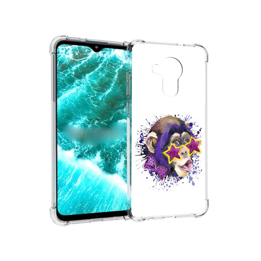 Чехол MyPads Tocco для Nokia C30 обезьяна в очках (PT227054.117.524), Прозрачный, Tocco
Чехол MyPads Tocco для Nokia C30 обезьяна в очках (PT227054.117.524), Прозрачный, Tocco