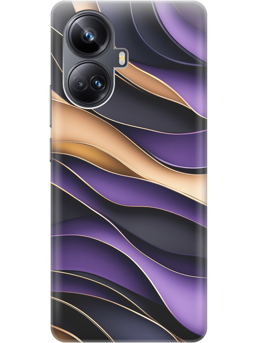 Силиконовый чехол на Realme 10 Pro+ с принтом "Сиреневые волны", Прозрачный;фиолетовый;черный, 768741931
Силиконовый чехол на Realme 10 Pro+ с принтом "Сиреневые волны", Прозрачный;фиолетовый;черный, 768741931