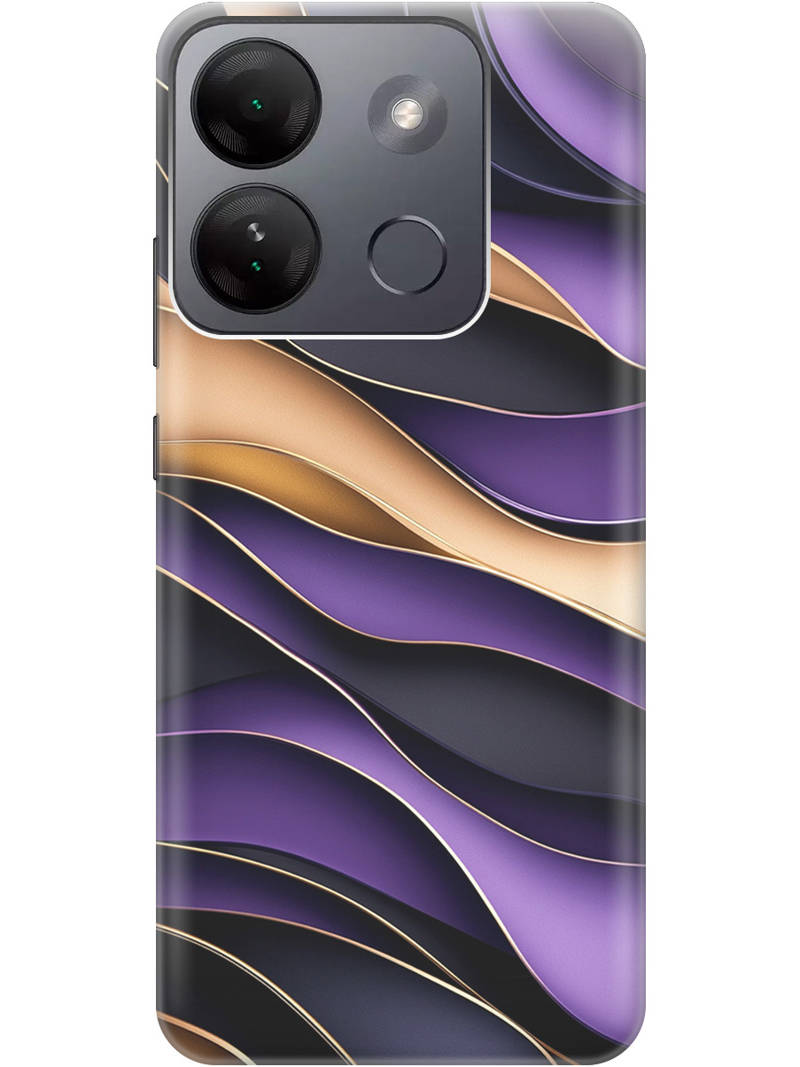 Силиконовый чехол на Infinix Smart 7 HD с принтом "Сиреневые волны", Прозрачный;фиолетовый;черный, 769392031
Силиконовый чехол на Infinix Smart 7 HD с принтом "Сиреневые волны", Прозрачный;фиолетовый;черный, 769392031