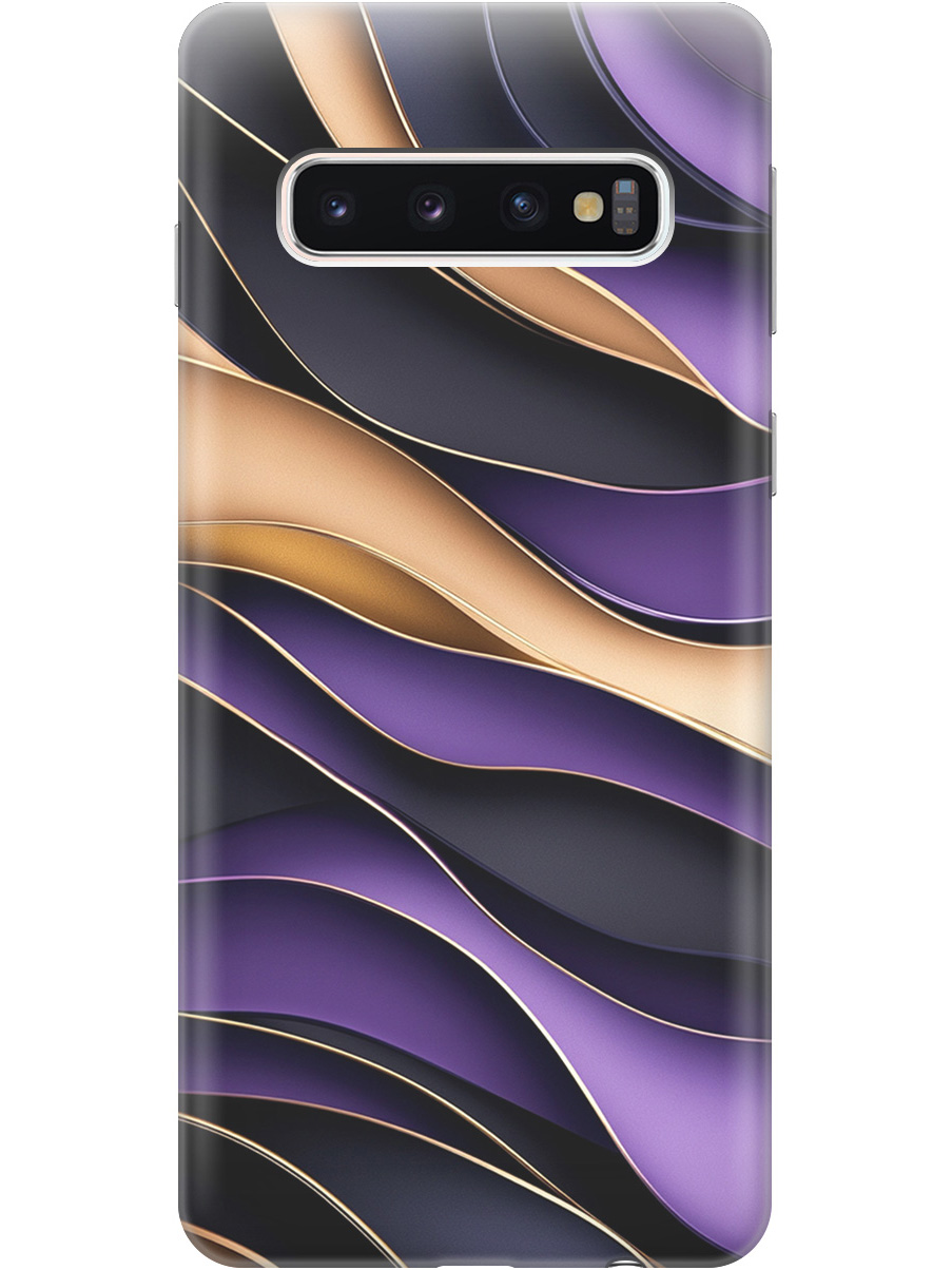 Силиконовый чехол на Samsung Galaxy S10 с принтом "Сиреневые волны", Прозрачный;фиолетовый;черный, 720461331
Силиконовый чехол на Samsung Galaxy S10 с принтом "Сиреневые волны", Прозрачный;фиолетовый;черный, 720461331