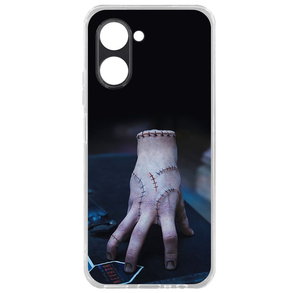 Чехол-накладка Krutoff Clear Case Уэнсдей Аддамс - Вещь для Realme C33 2023, Прозрачный
Чехол-накладка Krutoff Clear Case Уэнсдей Аддамс - Вещь для Realme C33 2023, Прозрачный