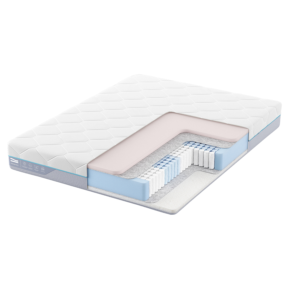 Матрас анатомический Promtex Multipacket Combi Econom 160x200 независимые пружины, Белый, Combi Econom
Матрас анатомический Promtex Multipacket Combi Econom 160x200 независимые пружины, Белый, Combi Econom
