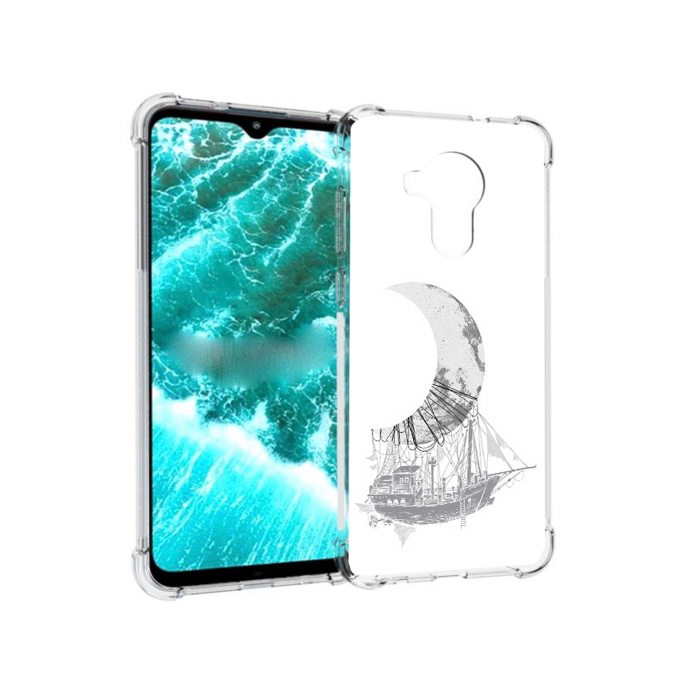 Чехол MyPads Tocco для Nokia C30 черно белый корабль полумесяц (PT227054.117.684), Прозрачный, Tocco
Чехол MyPads Tocco для Nokia C30 черно белый корабль полумесяц (PT227054.117.684), Прозрачный, Tocco