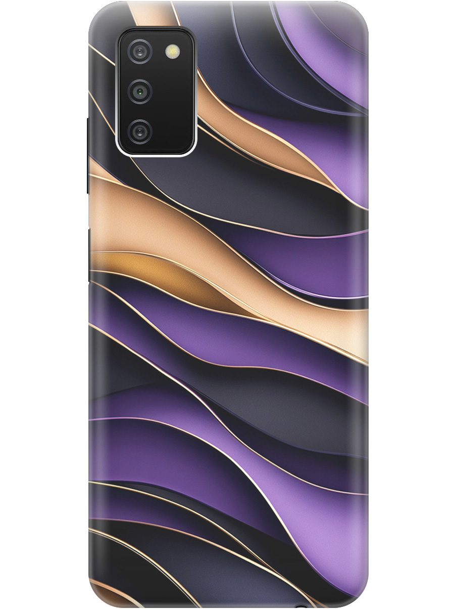 Силиконовый чехол на Samsung Galaxy A03s с принтом "Сиреневые волны", Прозрачный;фиолетовый;черный, 732241131
Силиконовый чехол на Samsung Galaxy A03s с принтом "Сиреневые волны", Прозрачный;фиолетовый;черный, 732241131