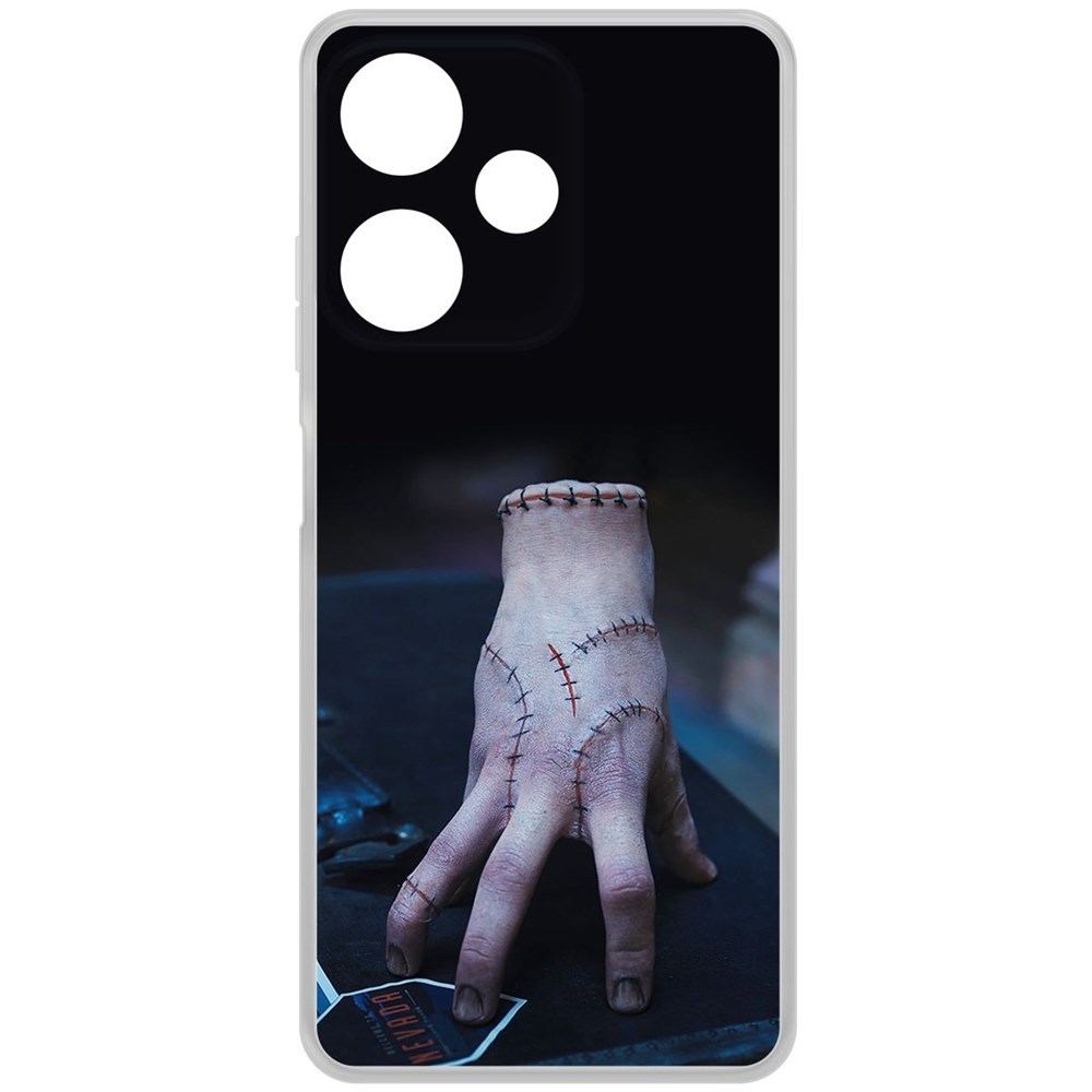 Чехол-накладка Krutoff Clear Case Уэнсдей Аддамс - Вещь для Infinix Hot 30i, Прозрачный
Чехол-накладка Krutoff Clear Case Уэнсдей Аддамс - Вещь для Infinix Hot 30i, Прозрачный