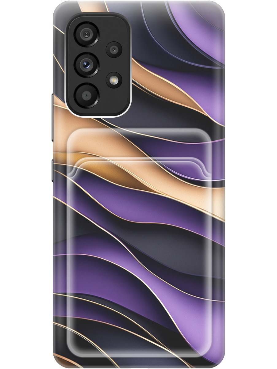 Силиконовый чехол на Samsung Galaxy A53 5G с принтом с карманом для карты 836884, Прозрачный;фиолетовый;черный, 740133031
Силиконовый чехол на Samsung Galaxy A53 5G с принтом с карманом для карты 836884, Прозрачный;фиолетовый;черный, 740133031
