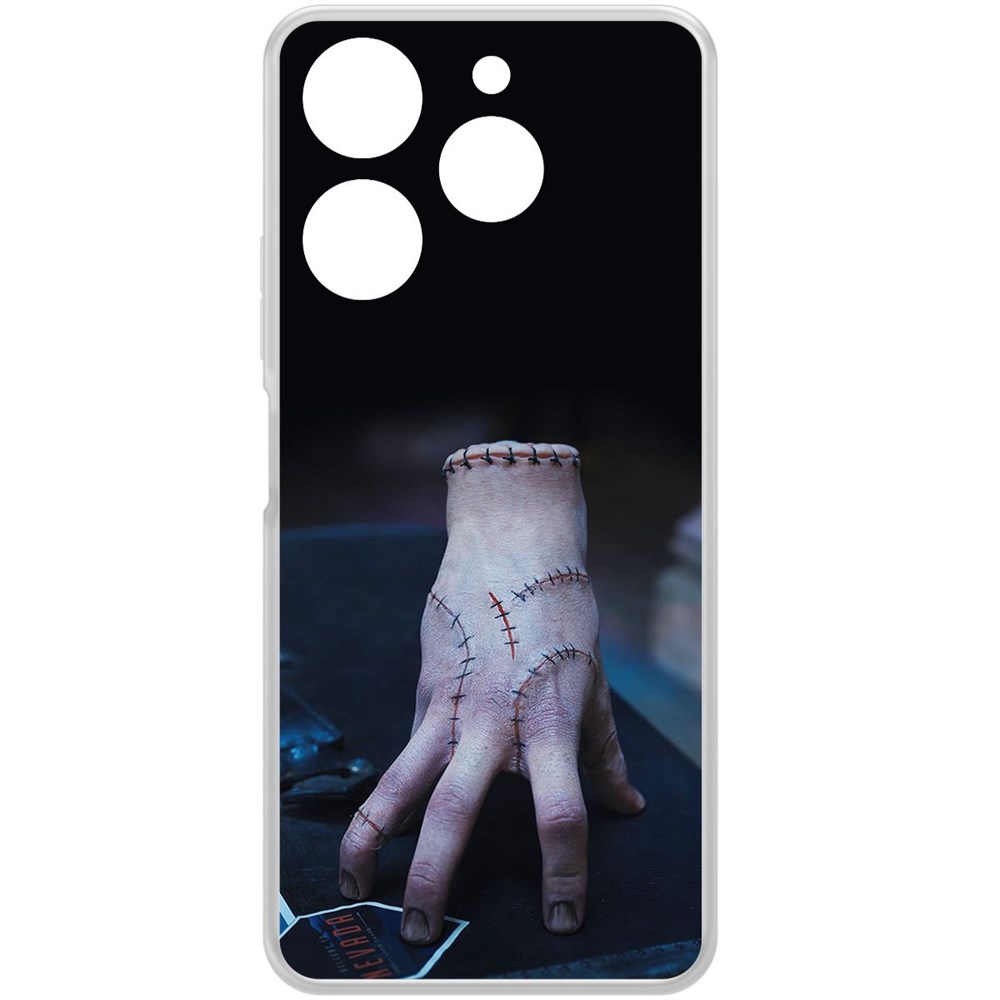 Чехол-накладка Krutoff Clear Case Уэнсдей Аддамс - Вещь для Tecno Spark 10 Pro, Прозрачный
Чехол-накладка Krutoff Clear Case Уэнсдей Аддамс - Вещь для Tecno Spark 10 Pro, Прозрачный