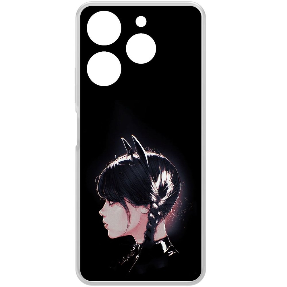 Чехол-накладка Krutoff Clear Case Уэнсдей Аддамс - Кошка Уэнсдей для Tecno Spark 10 Pro, Прозрачный
Чехол-накладка Krutoff Clear Case Уэнсдей Аддамс - Кошка Уэнсдей для Tecno Spark 10 Pro, Прозрачный
