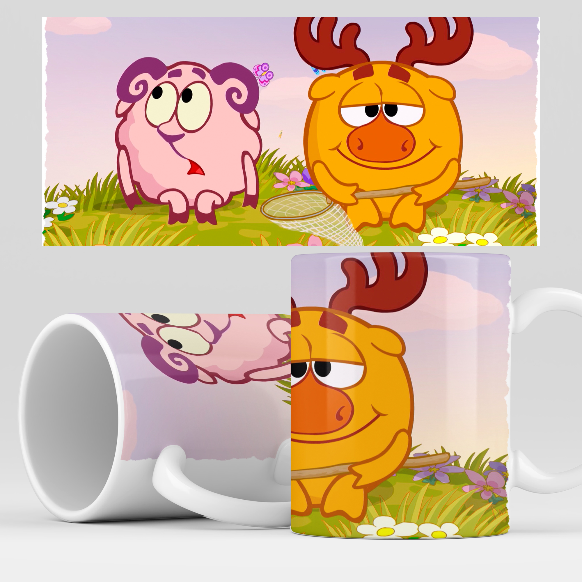 Кружка RocketCup с принтом "Смешарики" мультфильм Кружка для чая, Смешарики01 
Кружка RocketCup с принтом "Смешарики" мультфильм Кружка для чая, Смешарики01