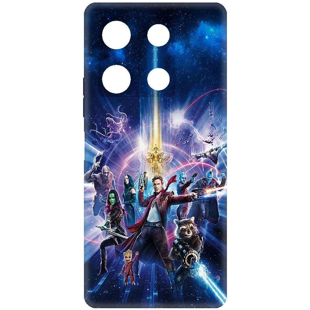 Чехол-накладка Krutoff Soft Case Стражи Галактики. Все вместе для INFINIX Note 30 Pro, Черный
Чехол-накладка Krutoff Soft Case Стражи Галактики. Все вместе для INFINIX Note 30 Pro, Черный
