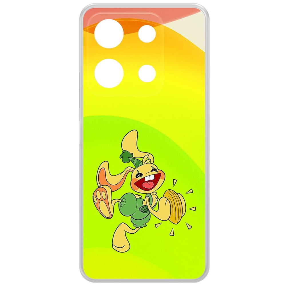 Чехол-накладка Krutoff Clear Case Хаги Ваги - Крольчонок Бонзо для Infinix Note 30i, Прозрачный
Чехол-накладка Krutoff Clear Case Хаги Ваги - Крольчонок Бонзо для Infinix Note 30i, Прозрачный