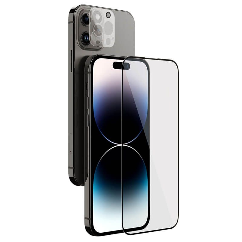Защитное стекло на экран и основную камеру Nillkin 2-in-1 HD для iPhone 14 Pro (черный)
Защитное стекло на экран и основную камеру Nillkin 2-in-1 HD для iPhone 14 Pro (черный)